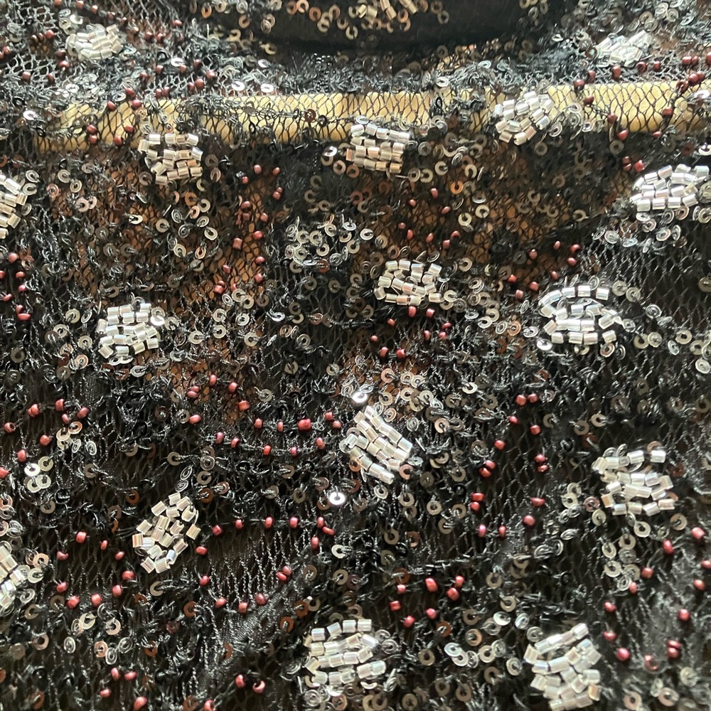 Zara Limited Edition Black  Midi Embellished dress.  NWOT size M/L - Picture 11 of 16